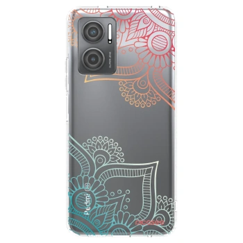 Picasee διαφανής θήκη σιλικόνης Xiaomi Redmi 10 5G - Flowers pattern