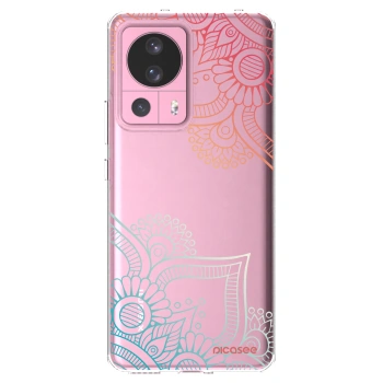 Picasee διαφανής θήκη σιλικόνης Xiaomi 13 Lite - Flowers pattern