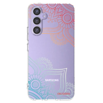 Picasee διαφανής θήκη σιλικόνης Samsung Galaxy A54 5G A546B - Flowers pattern