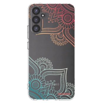 Picasee διαφανής θήκη σιλικόνης Samsung Galaxy A34 5G A346B - Flowers pattern