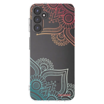 Picasee διαφανής θήκη σιλικόνης Samsung Galaxy A14 5G A146P - Flowers pattern