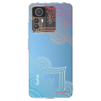 Picasee διαφανής θήκη σιλικόνης Xiaomi Redmi Note 12S - Flowers pattern