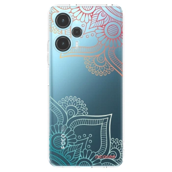 Picasee διαφανής θήκη σιλικόνης Xiaomi Poco F5 - Flowers pattern