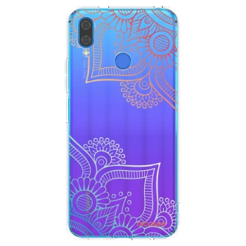 Picasee διαφανής θήκη σιλικόνης Huawei Nova 3i - Flowers pattern