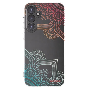 Picasee διαφανής θήκη σιλικόνης Samsung Galaxy S23 FE S711B - Flowers pattern