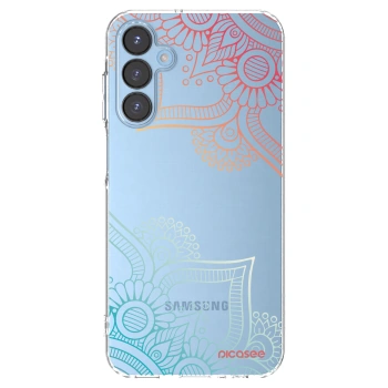Picasee διαφανής θήκη σιλικόνης Samsung Galaxy A15 A156B 5G - Flowers pattern