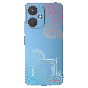 Picasee διαφανής θήκη σιλικόνης Xiaomi Redmi 13C 5G - Flowers pattern