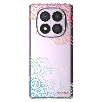 Picasee διαφανής θήκη σιλικόνης Xiaomi Redmi Note 14 Pro 5G - Flowers pattern