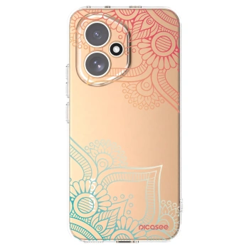 Picasee διαφανής θήκη σιλικόνης Honor 400 5G - Flowers pattern