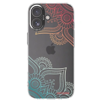Picasee διαφανής θήκη σιλικόνης Apple iPhone 17 - Flowers pattern