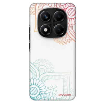Θήκη για Xiaomi Redmi Note 14 Pro+ 5G - Flowers pattern