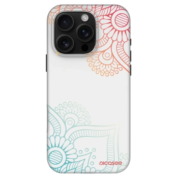 Picasee Fashion Case MagSafe για Apple iPhone 16 Pro - Flowers pattern