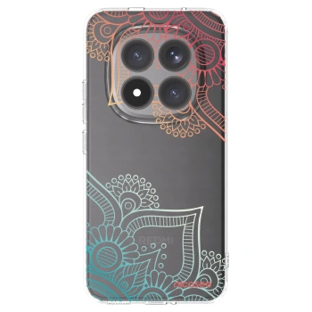 Picasee διαφανής θήκη σιλικόνης Xiaomi Redmi Note 15 Pro+ - Flowers pattern