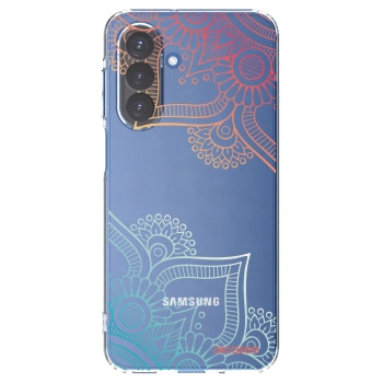 Picasee διαφανής θήκη σιλικόνης Samsung Galaxy A17 5G - Flowers pattern