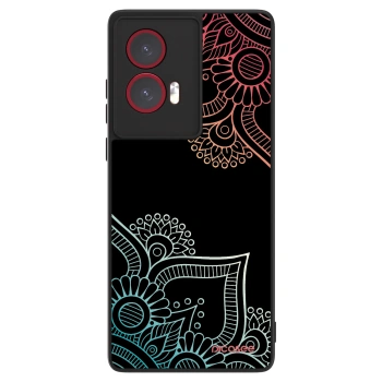 Θήκη για Motorola Edge 50 Fusion - Flowers pattern