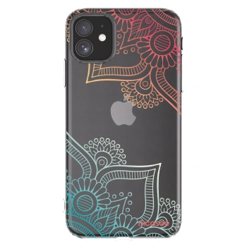 Picasee διαφανής θήκη σιλικόνης Apple iPhone 11 - Flowers pattern