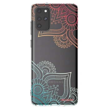 Picasee διαφανής θήκη σιλικόνης Samsung Galaxy S20+ G985F - Flowers pattern