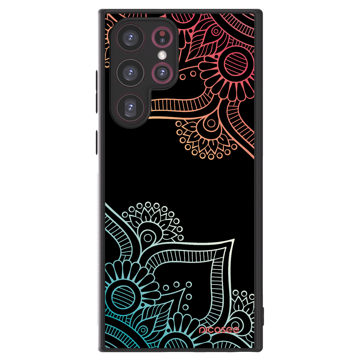 Picasee ULTIMATE CASE για Samsung Galaxy S22 Ultra 5G - Flowers pattern