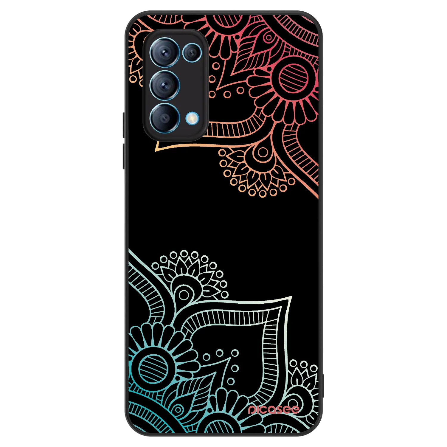 Picasee ULTIMATE CASE για OPPO Reno 5 5G - Flowers pattern