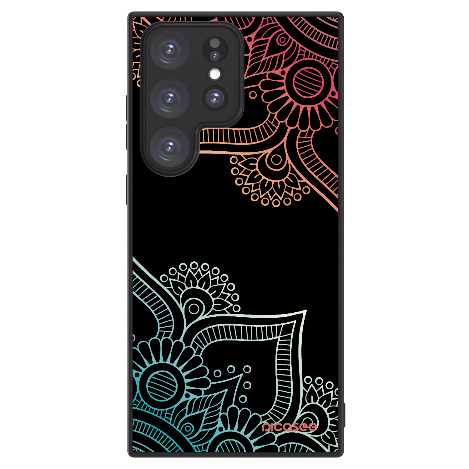 Picasee ULTIMATE CASE για Samsung Galaxy S23 Ultra 5G - Flowers pattern