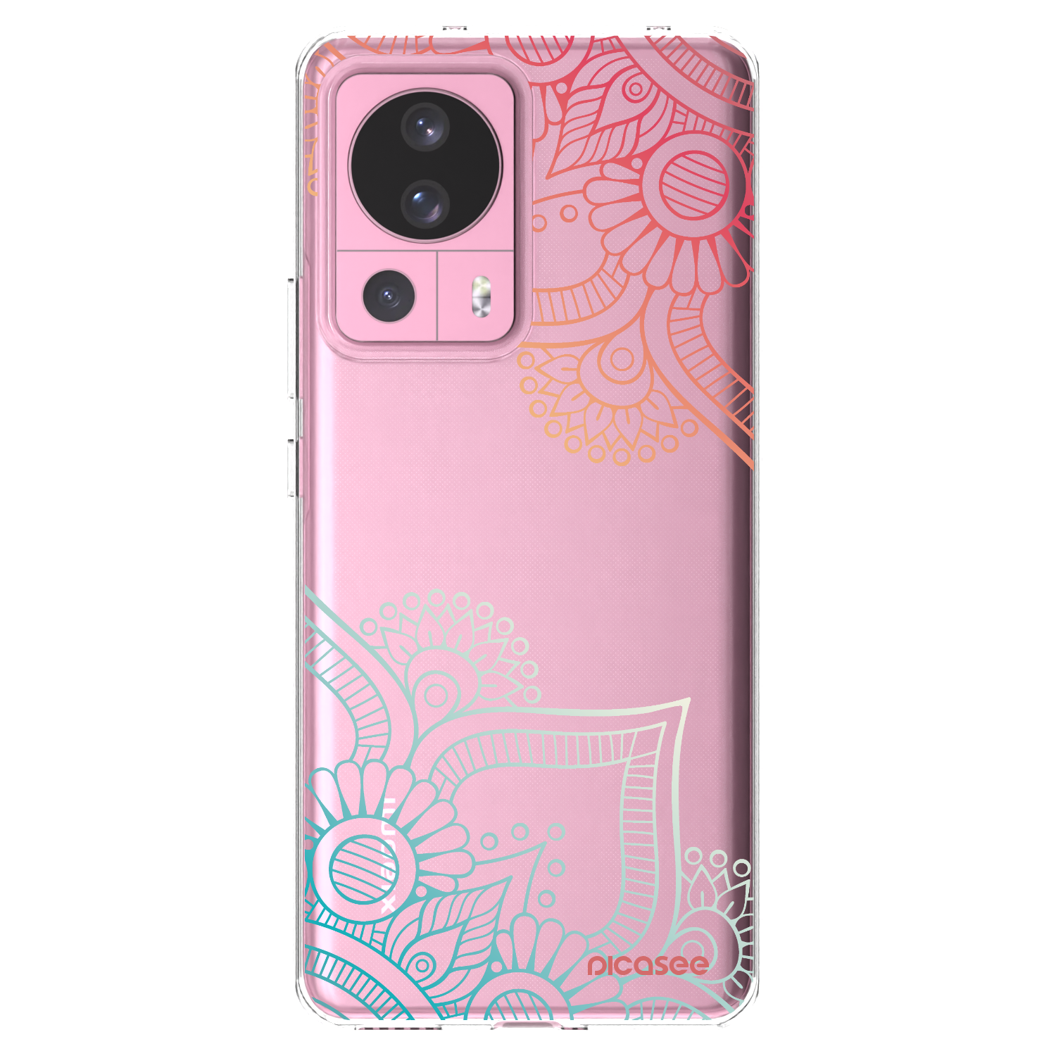 Picasee διαφανής θήκη σιλικόνης Xiaomi 13 Lite - Flowers pattern