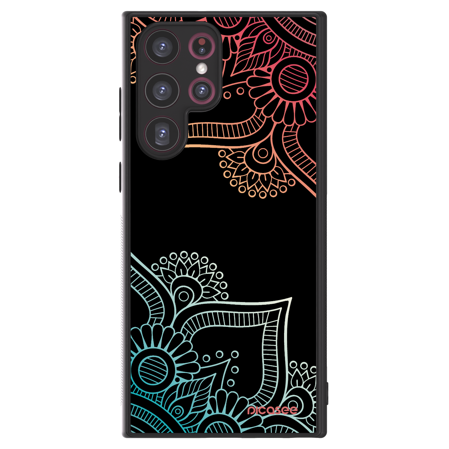 Picasee ULTIMATE CASE PowerShare για Samsung Galaxy S22 Ultra 5G - Flowers pattern