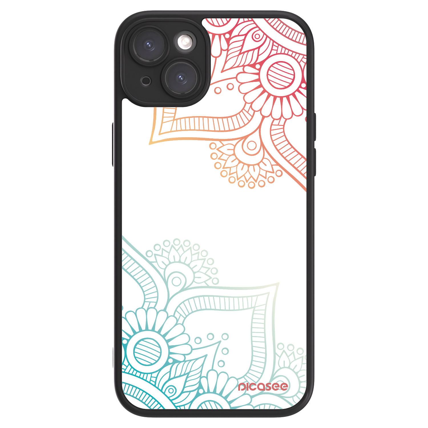 Picasee ULTIMATE CASE MagSafe pro Apple iPhone 15 Plus - Flowers pattern