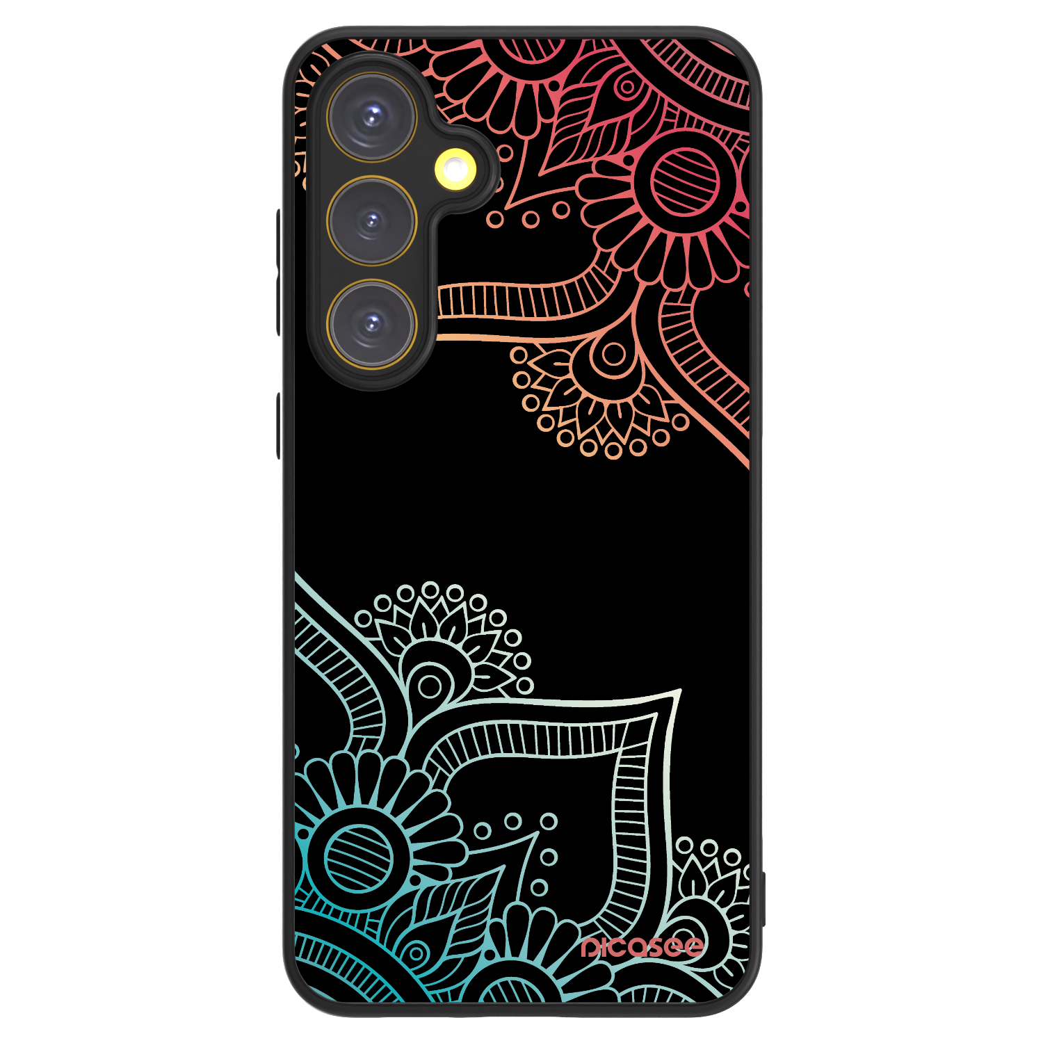 Picasee ULTIMATE CASE PowerShare για Samsung Galaxy S24 FE S721B - Flowers pattern