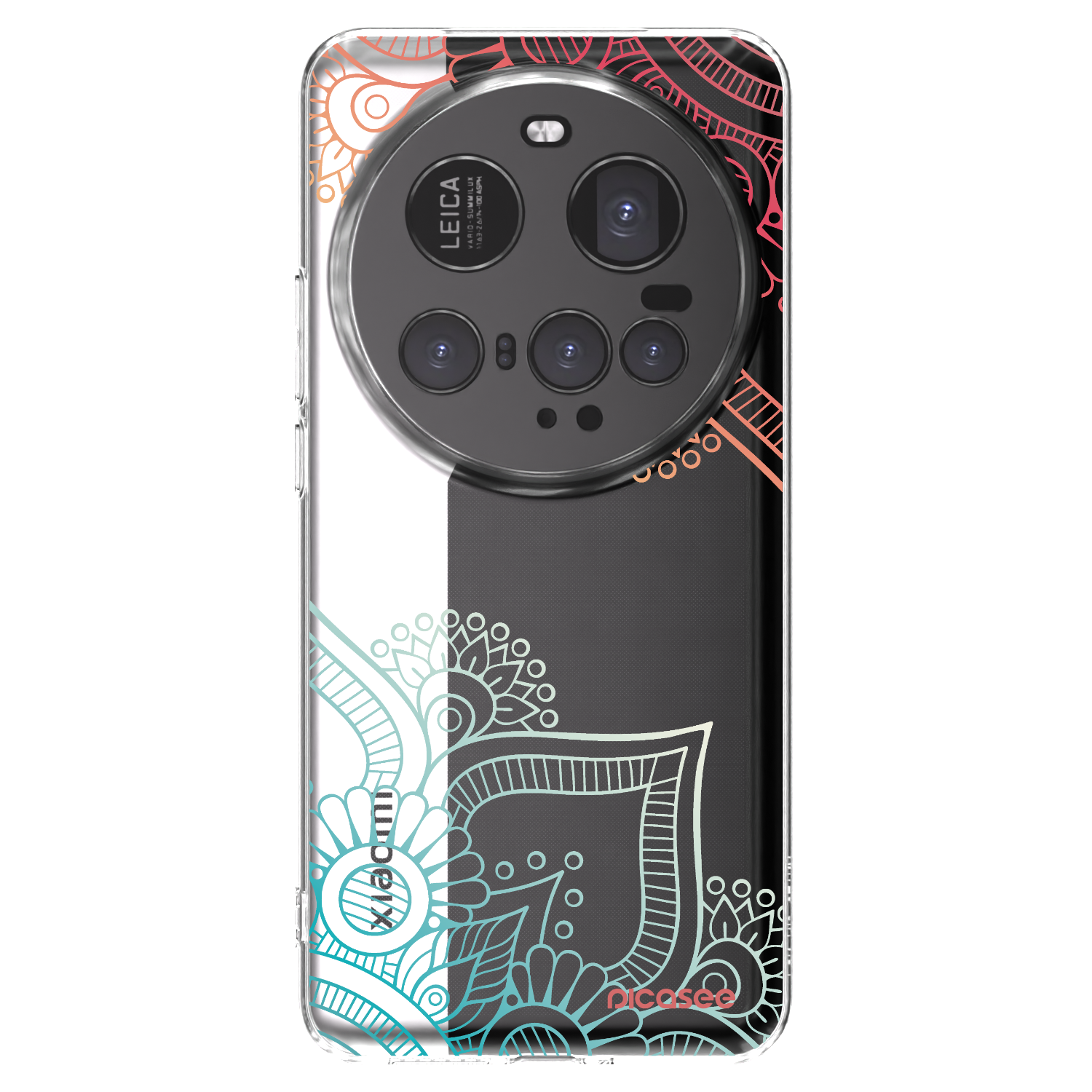 Picasee διαφανής θήκη σιλικόνης Xiaomi 15 Ultra - Flowers pattern