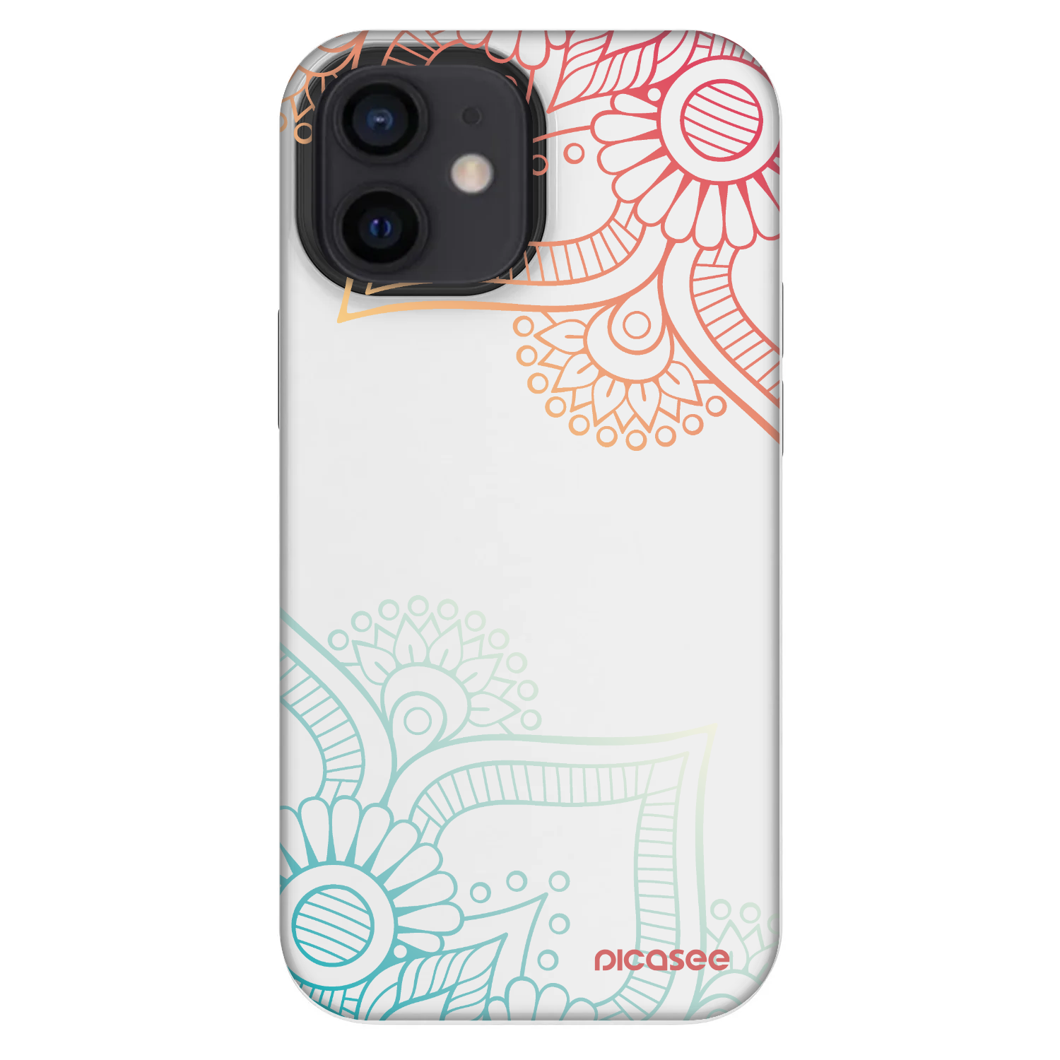 Picasee Fashion Case για Apple iPhone 12 mini - Flowers pattern