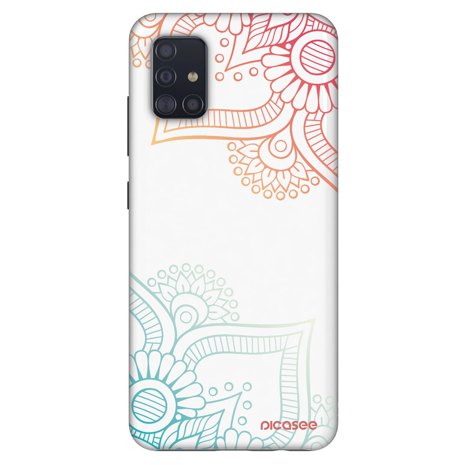 Picasee Fashion Case για Samsung Galaxy A51 A515F - Flowers pattern