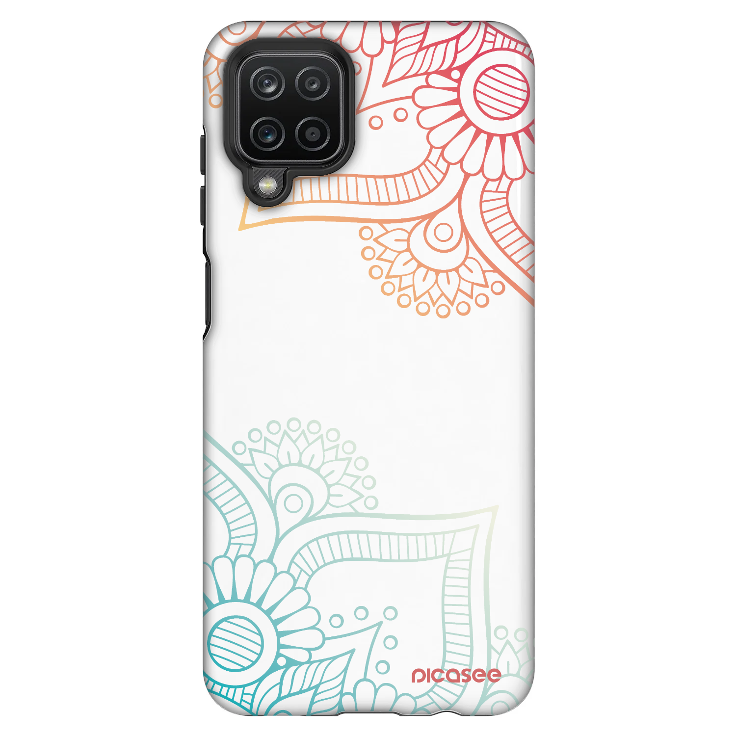 Picasee Fashion Case για Samsung Galaxy A12 A125F - Flowers pattern