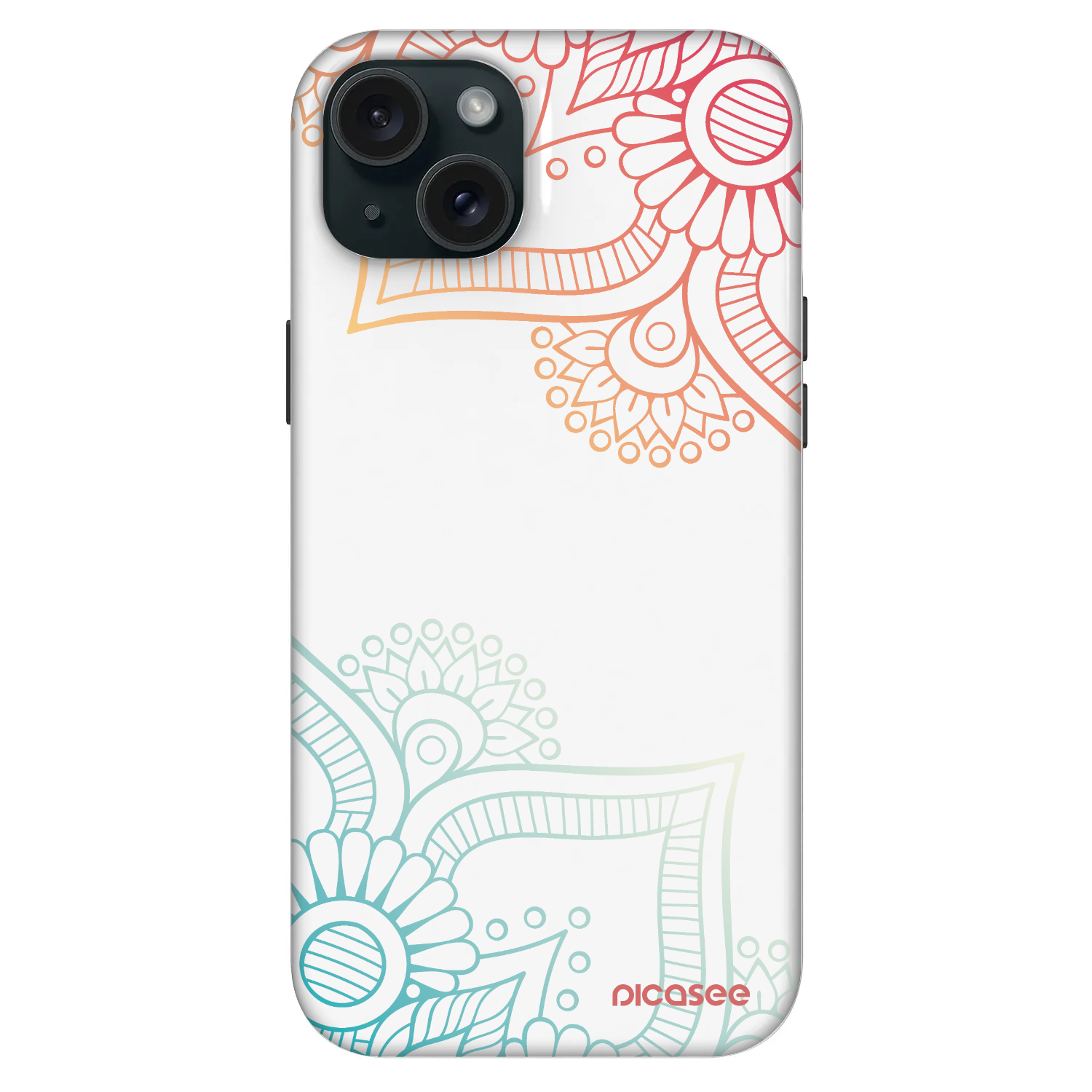 Picasee Fashion Case MagSafe για Apple iPhone 15 Plus - Flowers pattern