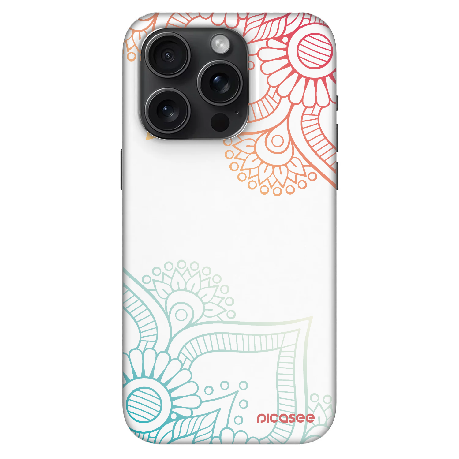 Picasee Fashion Case MagSafe για Apple iPhone 15 Pro - Flowers pattern