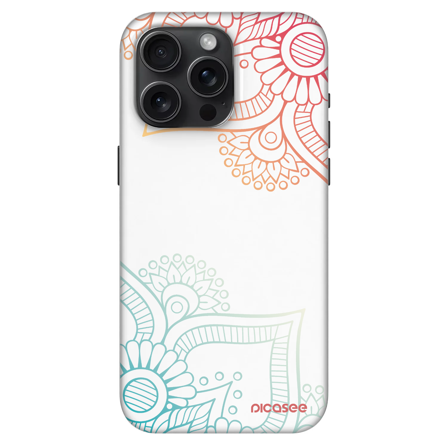 Picasee Fashion Case MagSafe για Apple iPhone 15 Pro Max - Flowers pattern