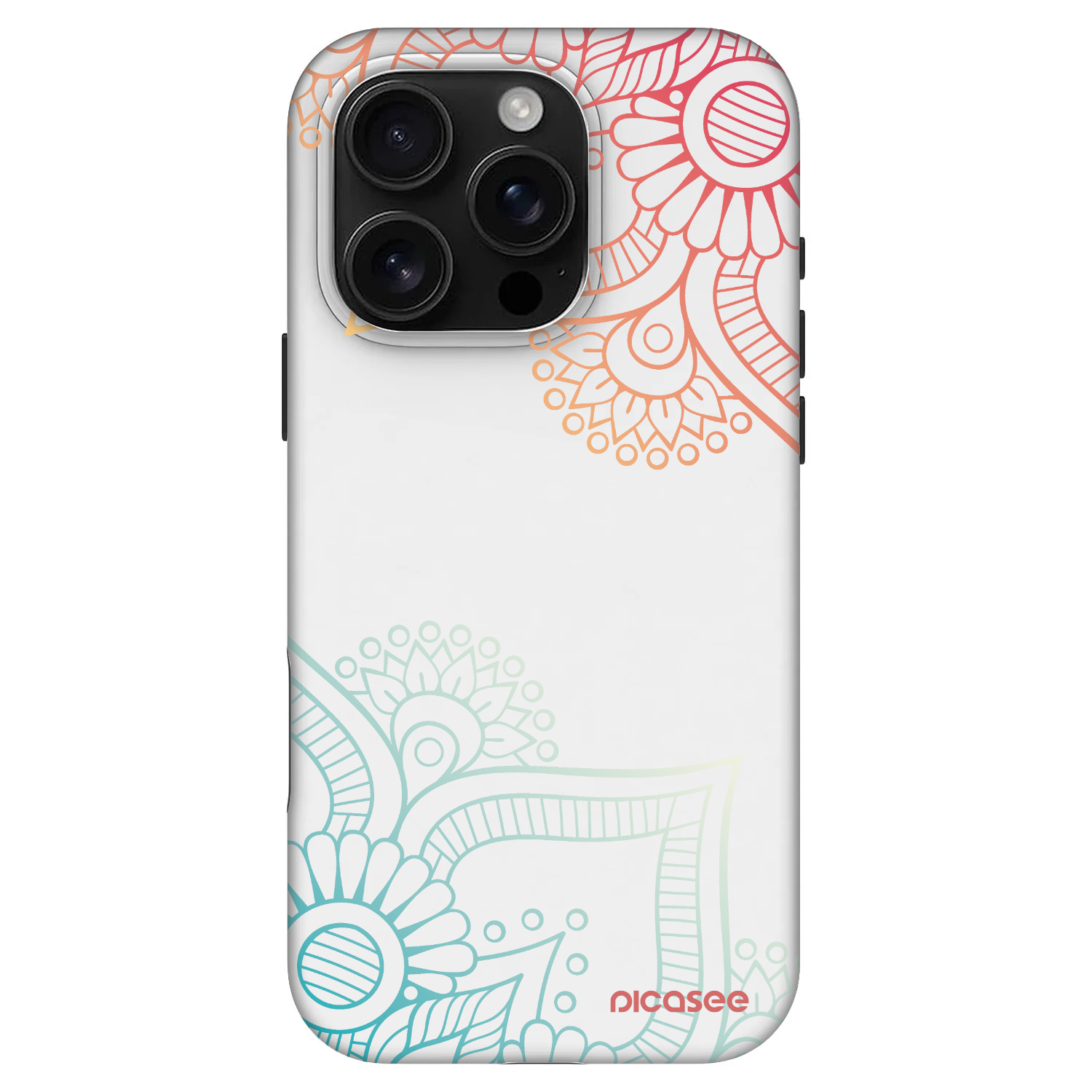 Picasee Fashion Case MagSafe για Apple iPhone 16 Pro - Flowers pattern