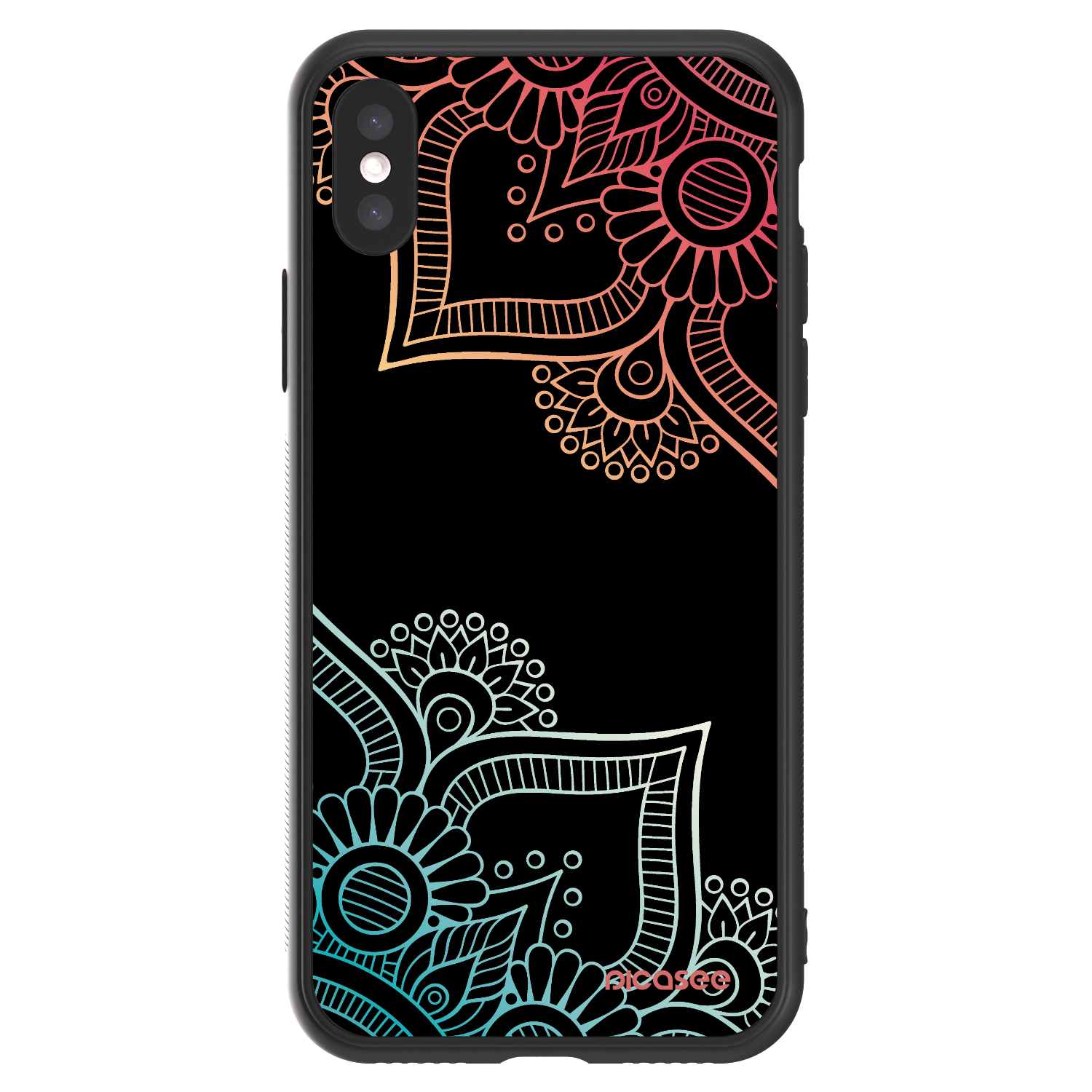 Picasee ULTIMATE CASE για Apple iPhone X/XS - Flowers pattern
