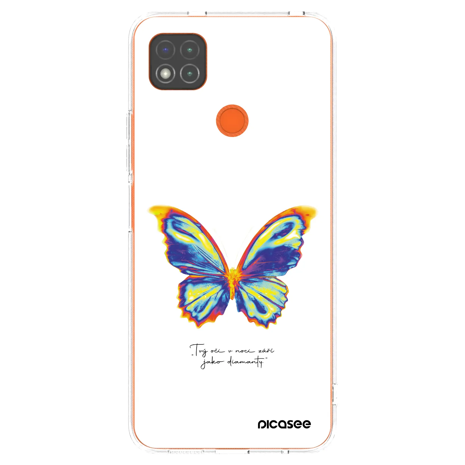 Picasee διαφανής θήκη σιλικόνης Xiaomi Redmi 9C - Diamanty White