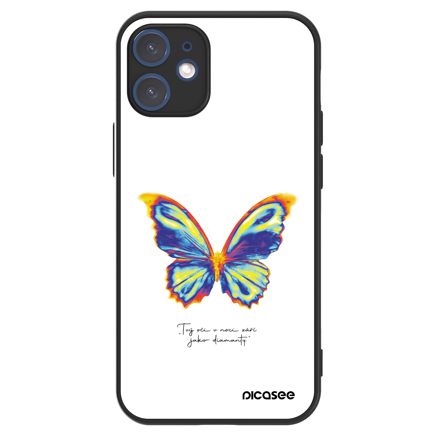 Picasee ULTIMATE CASE για Apple iPhone 12 mini - Diamanty White
