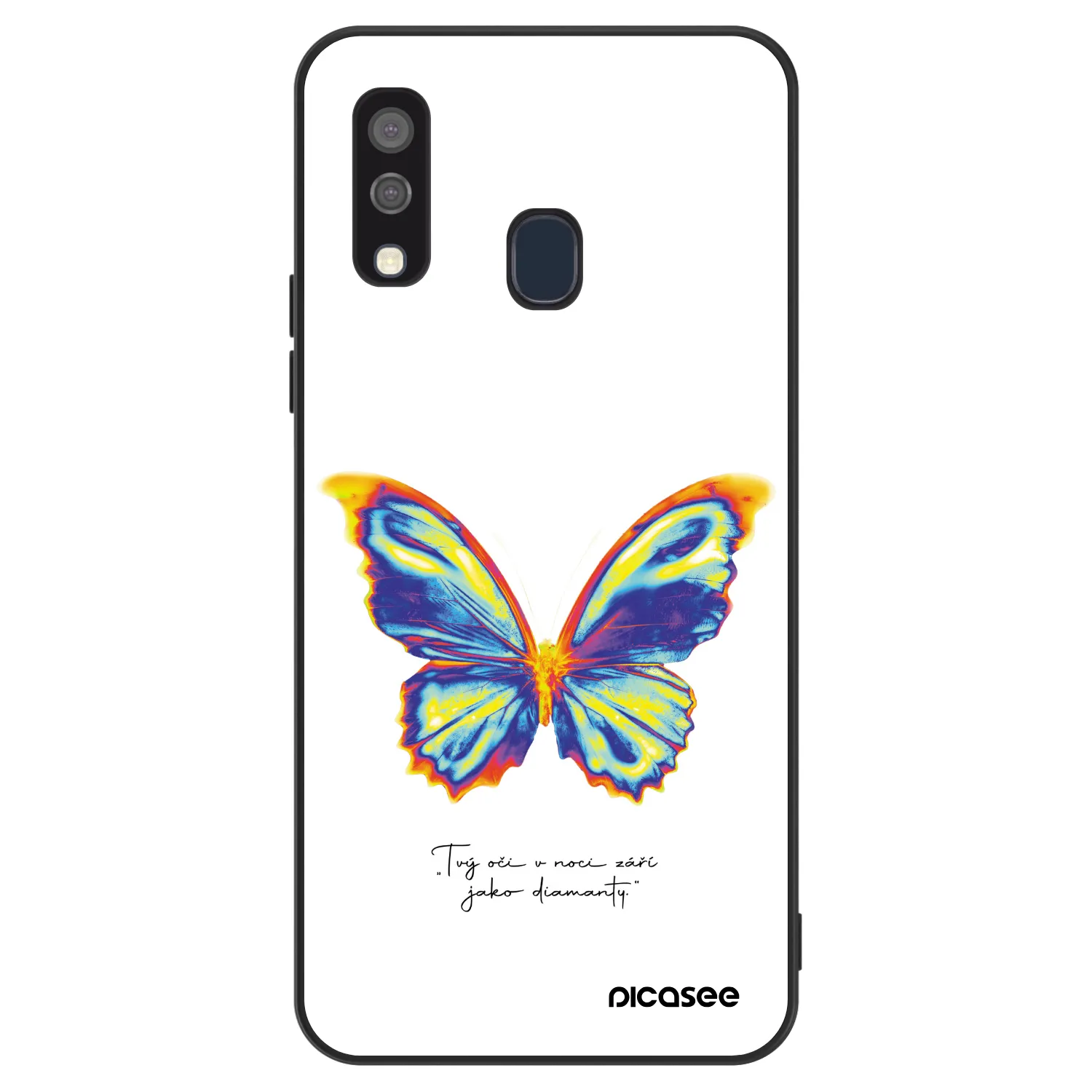 Picasee ULTIMATE CASE για Samsung Galaxy A40 A405F - Diamanty White