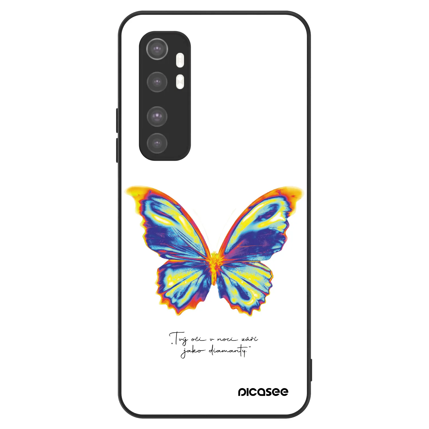 Picasee ULTIMATE CASE για Xiaomi Mi Note 10 Lite - Diamanty White