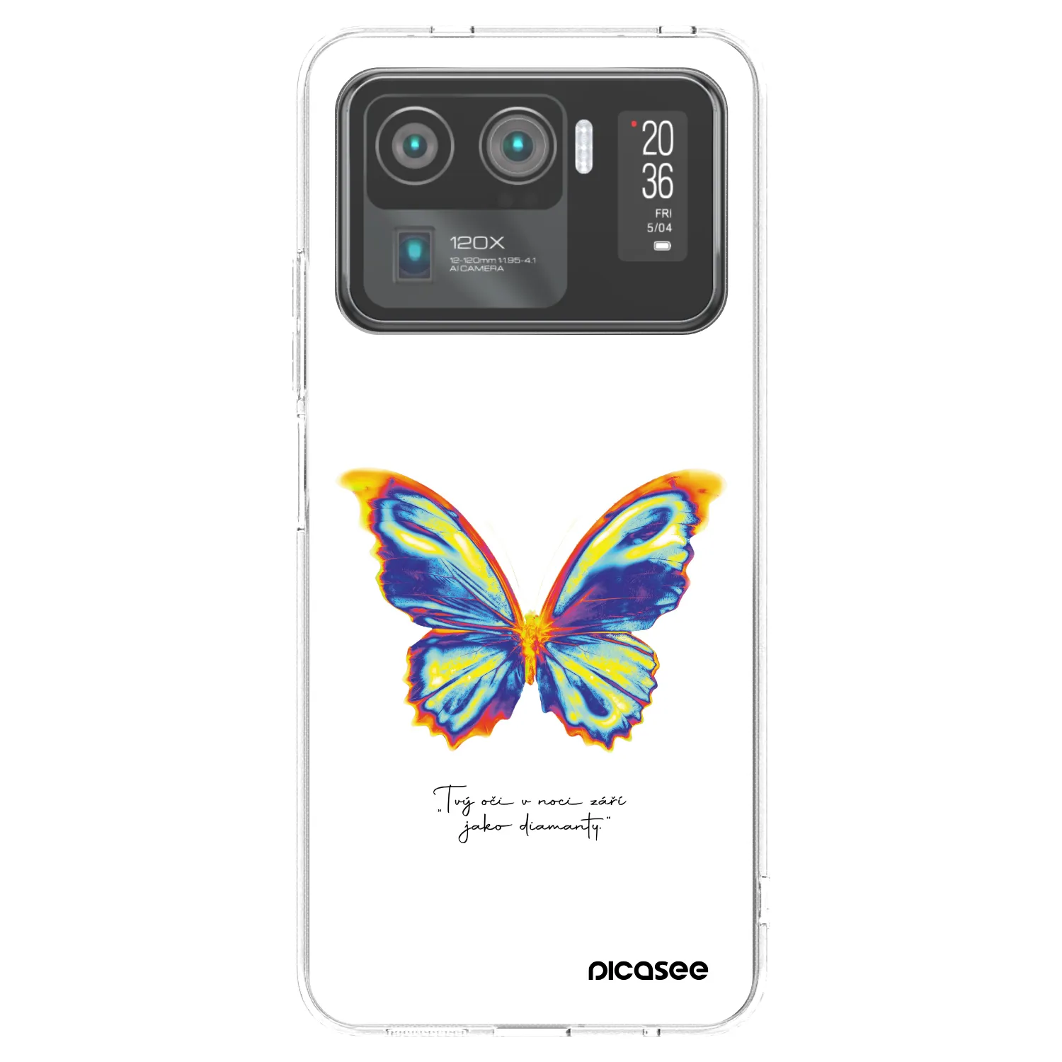 Picasee διαφανής θήκη σιλικόνης Xiaomi Mi 11 Ultra - Diamanty White