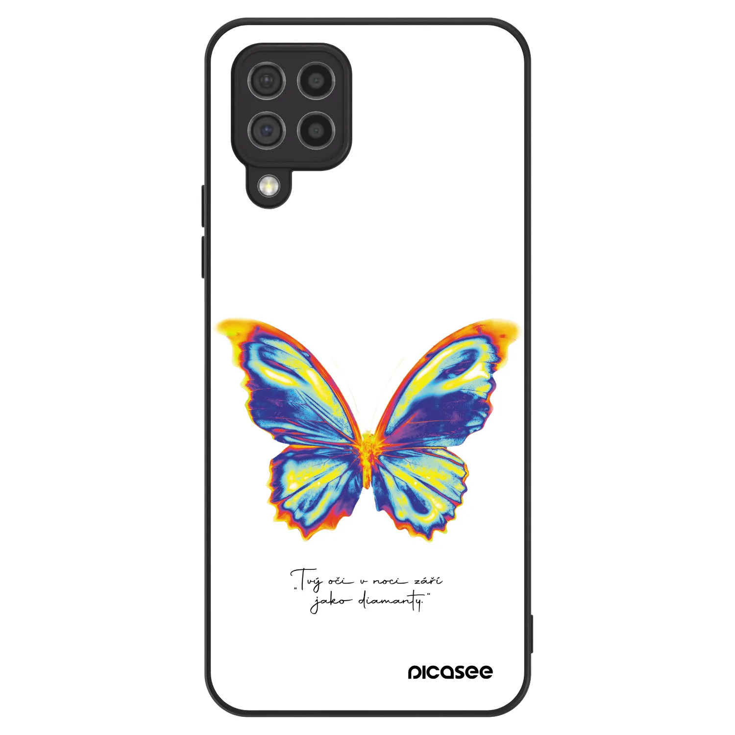 Picasee ULTIMATE CASE για Samsung Galaxy A22 A225F 4G - Diamanty White