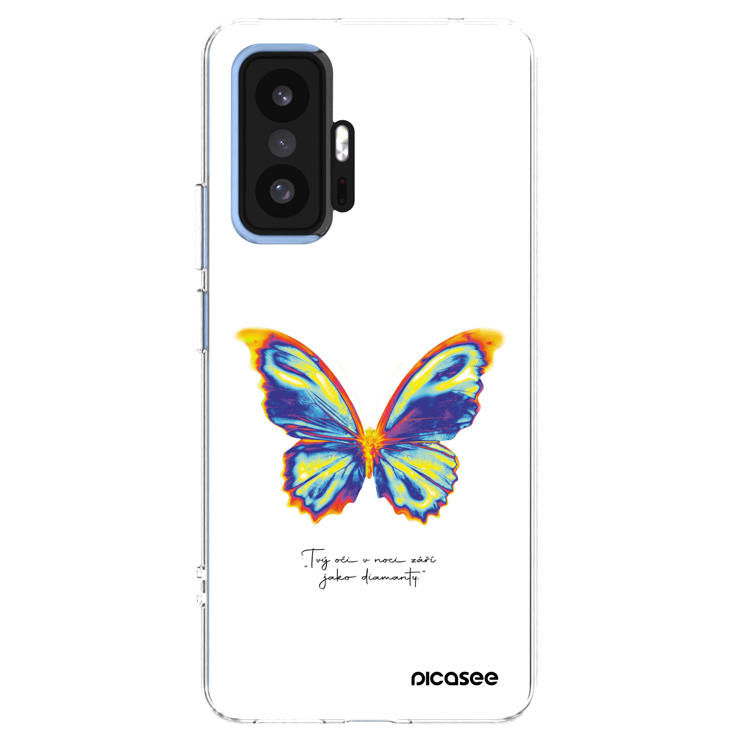 Picasee διαφανής θήκη σιλικόνης Xiaomi 11T Pro - Diamanty White