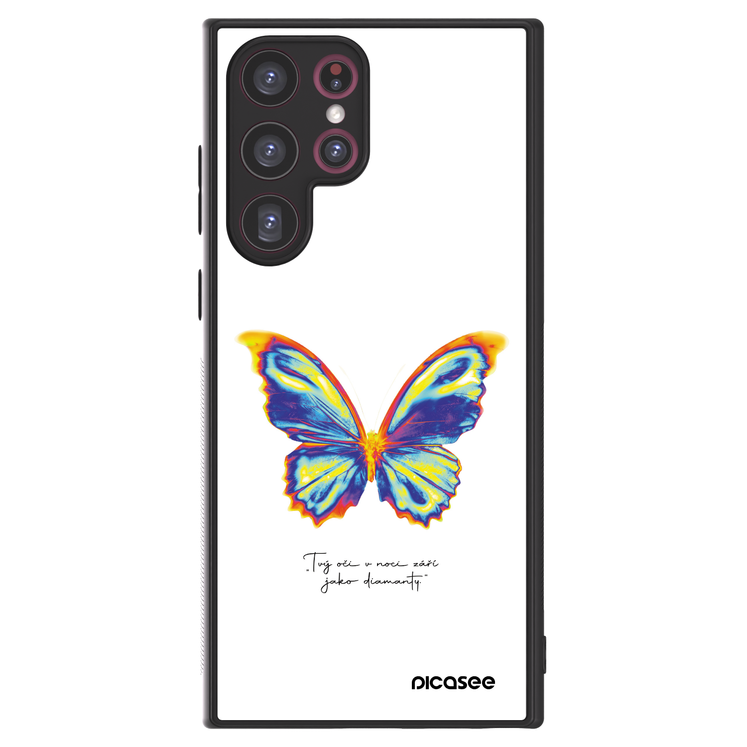 Picasee ULTIMATE CASE για Samsung Galaxy S22 Ultra 5G - Diamanty White