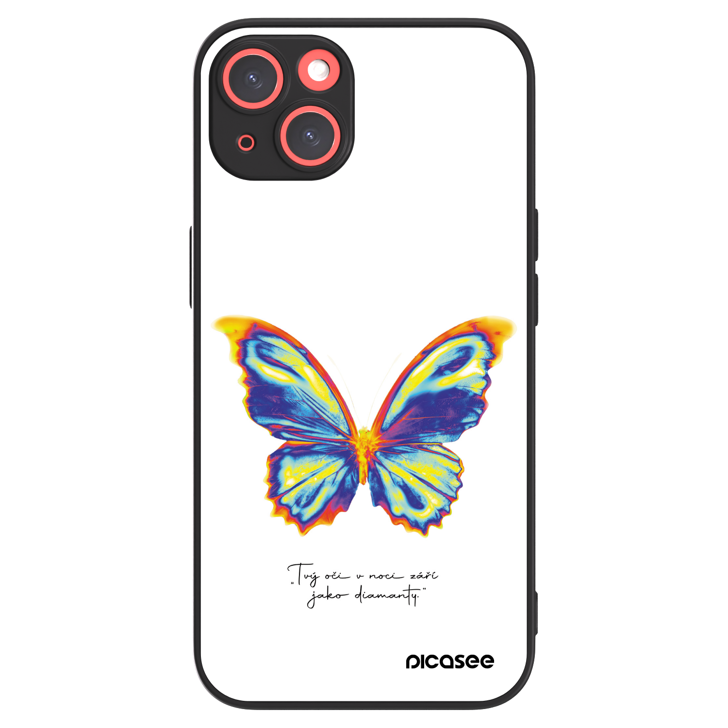 Picasee ULTIMATE CASE MagSafe pro Apple iPhone 13 - Diamanty White