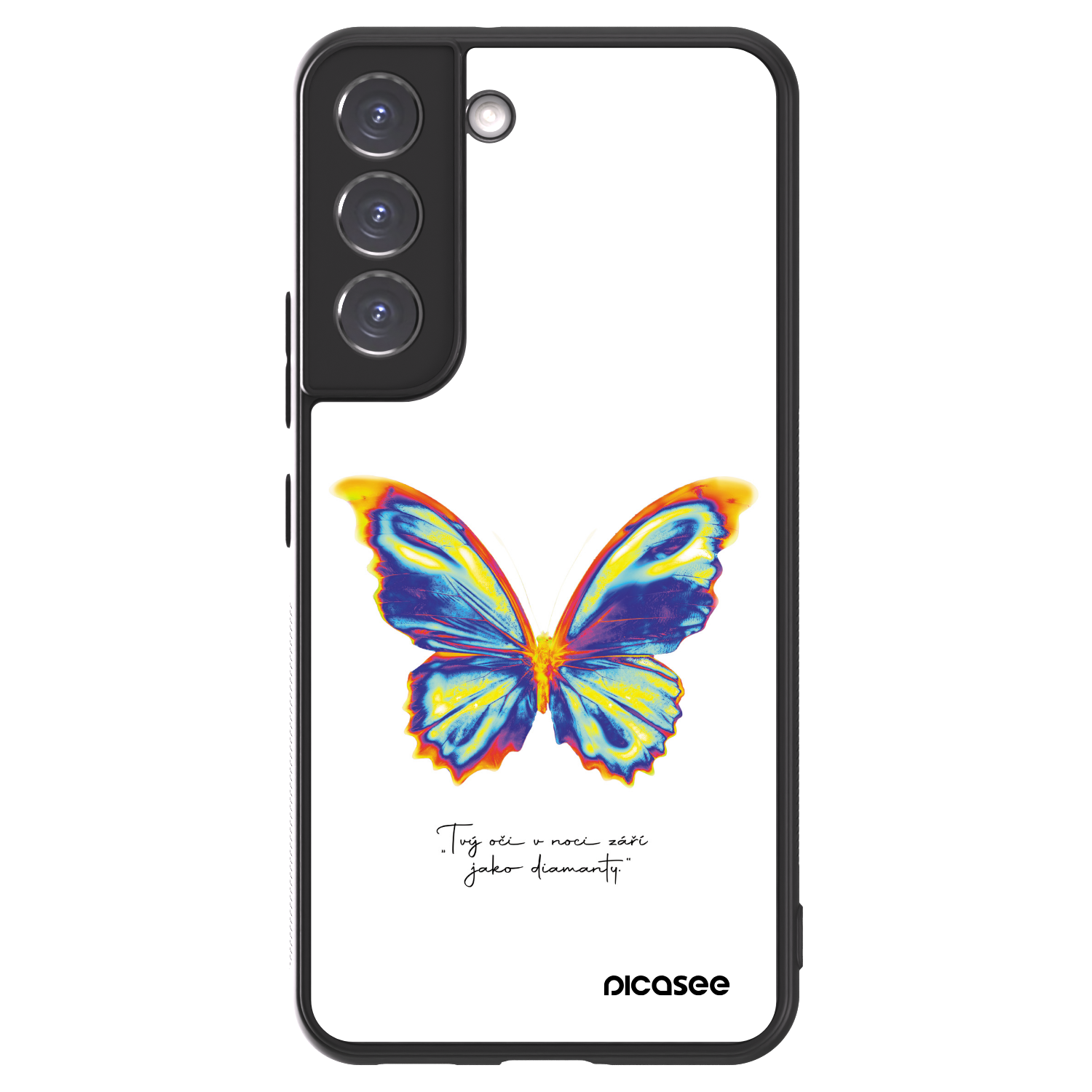 Picasee ULTIMATE CASE PowerShare για Samsung Galaxy S22 5G - Diamanty White