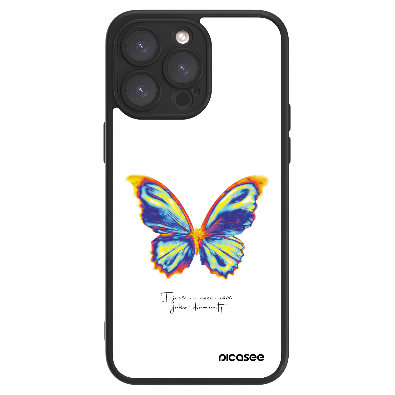 Picasee ULTIMATE CASE για Apple iPhone 15 Pro Max - Diamanty White