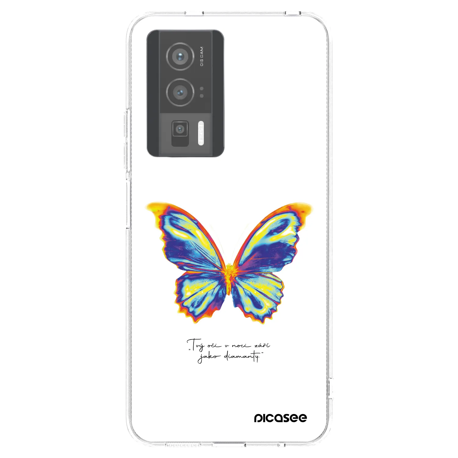 Picasee διαφανής θήκη σιλικόνης Xiaomi Poco F5 Pro 5G - Diamanty White