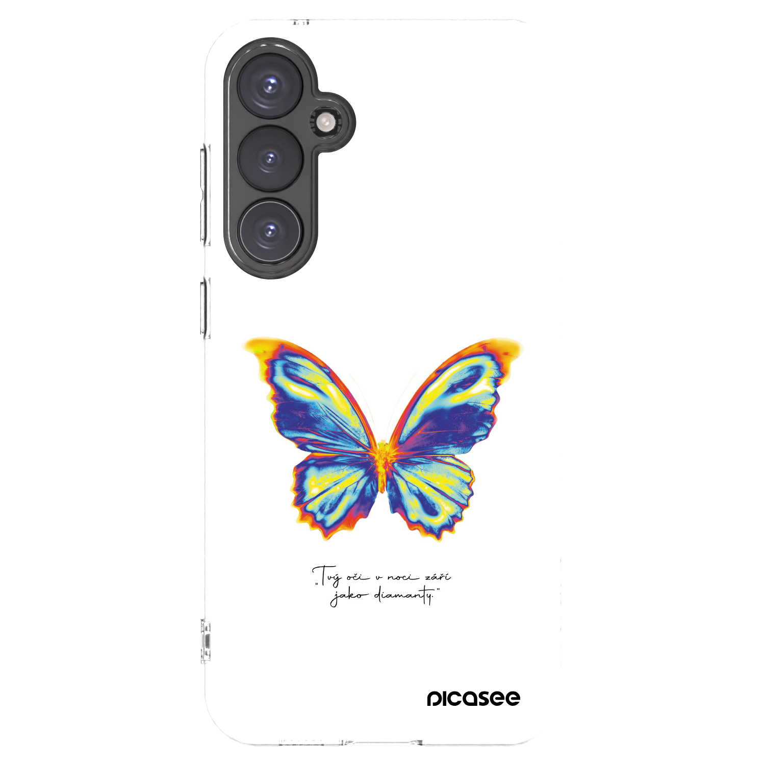 Picasee διαφανής θήκη σιλικόνης Samsung Galaxy S23 FE S711B - Diamanty White